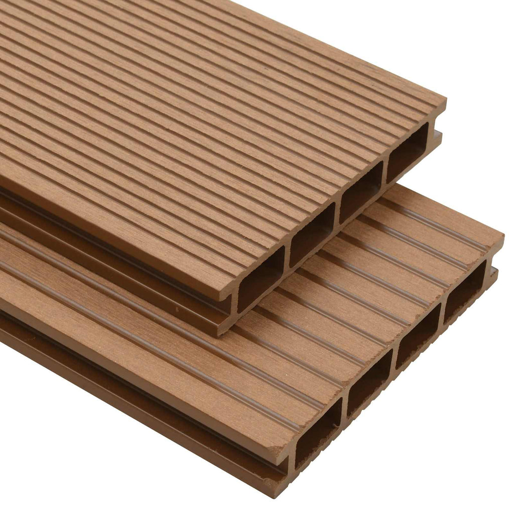 vidaXL Terrassendiele 4 pcs Teak WPC