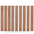 vidaXL Ersatz-Zaunbretter 9 Stk. WPC 170 cm Braun