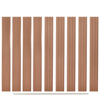 vidaXL Ersatz-Zaunbretter 9 Stk. WPC 170 cm Braun