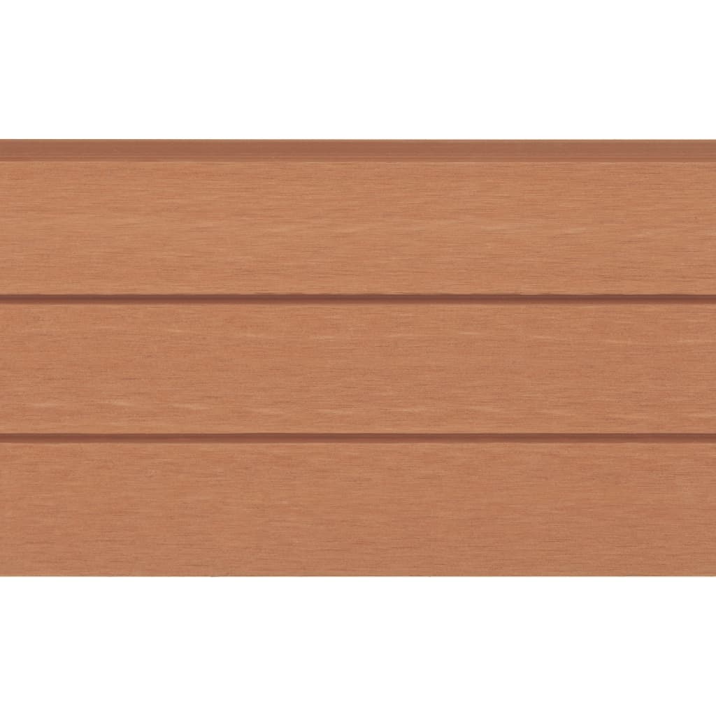 vidaXL Ersatz-Zaunbretter 9 Stk. WPC 170 cm Braun