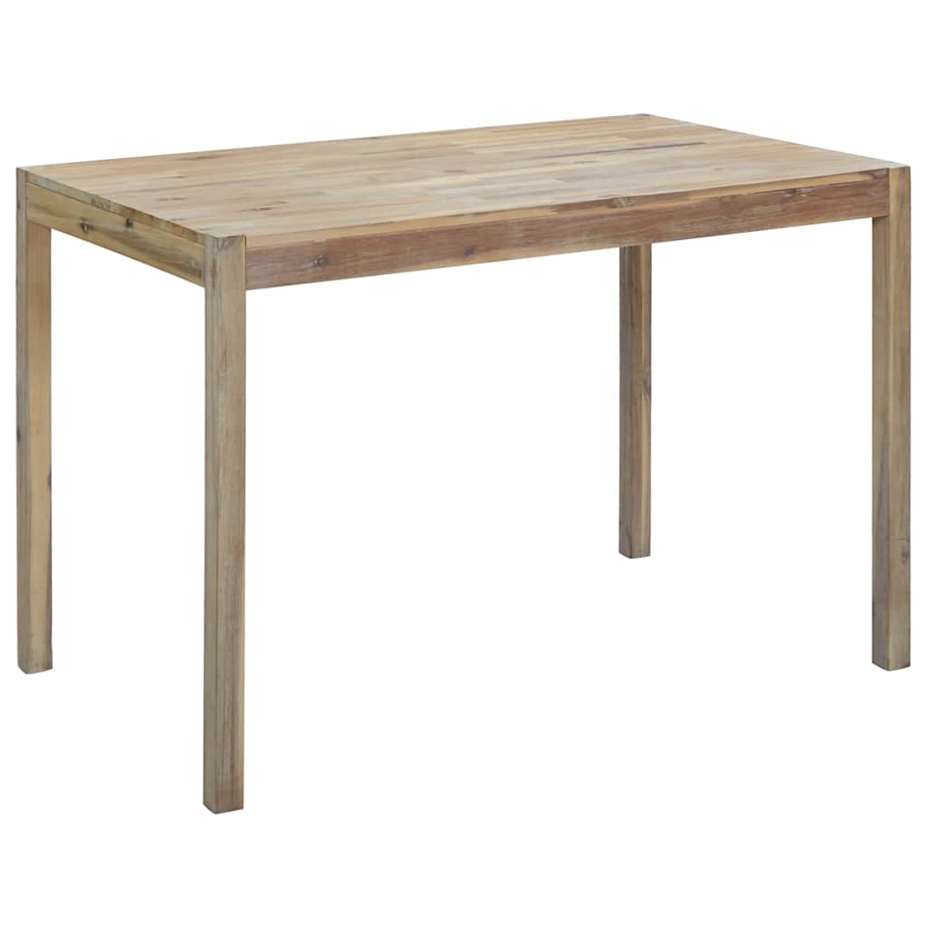 vidaXL Esszimmertisch 120x70x75 cm Akazie Massivholz