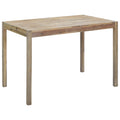 vidaXL Esszimmertisch 120x70x75 cm Akazie Massivholz