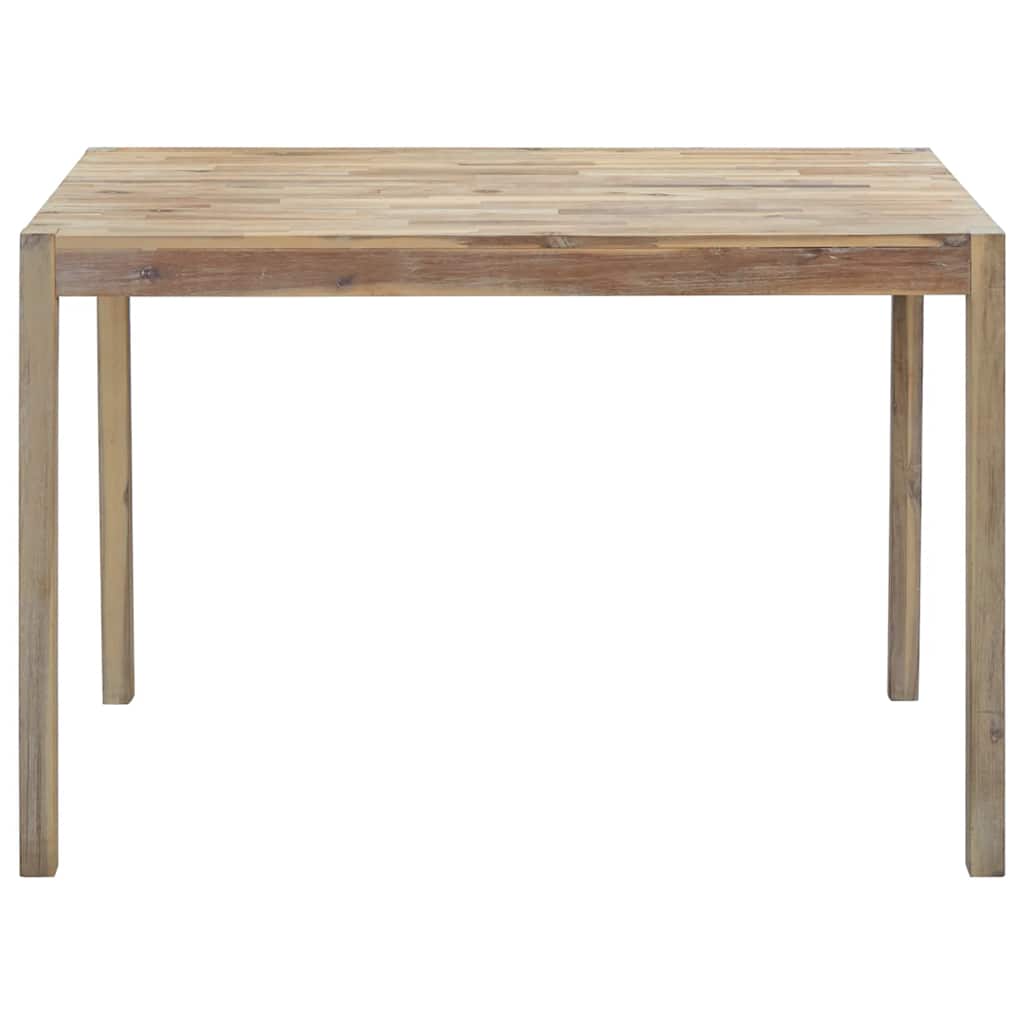 vidaXL Esszimmertisch 120x70x75 cm Akazie Massivholz
