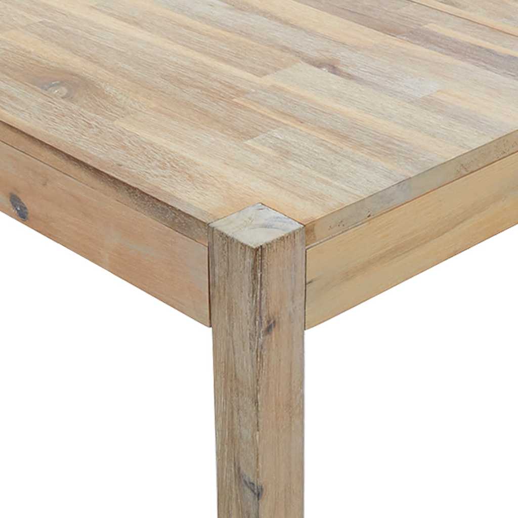 vidaXL Esszimmertisch 120x70x75 cm Akazie Massivholz