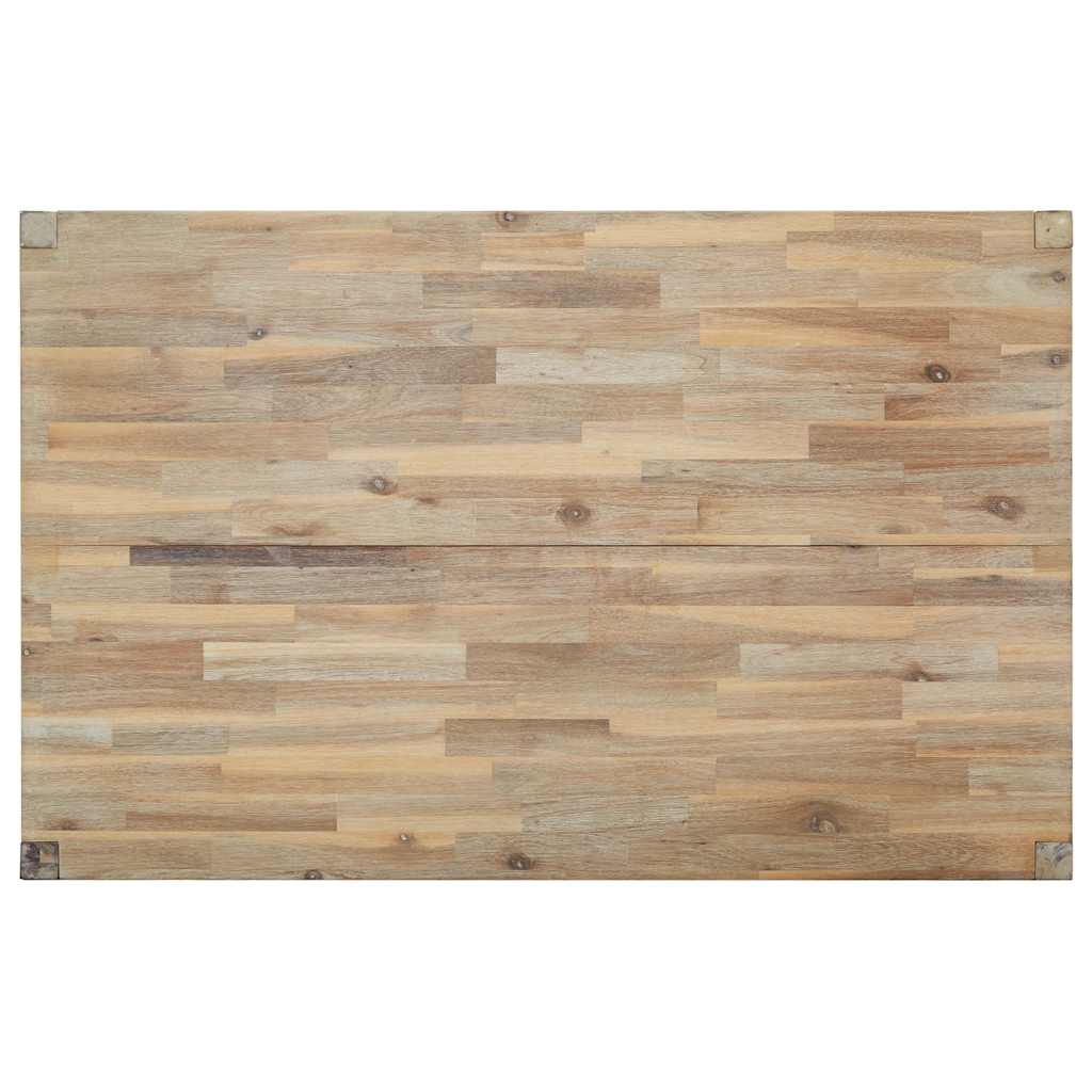 vidaXL Esszimmertisch 120x70x75 cm Akazie Massivholz