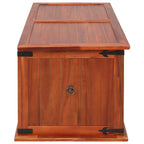 vidaXL Aufbewahrungstruhe 79x34x32 cm Akazie Massivholz