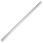 vidaXL 5 Stk. Verkleidungswinkel Verkleidungen Aluminium 170 cm Silber