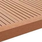vidaXL Winkelleisten 5 Stk. WPC 170 cm Hellbraun
