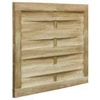 vidaXL Gartentor Imprägniertes Kiefernholz 100x75 cm Grün