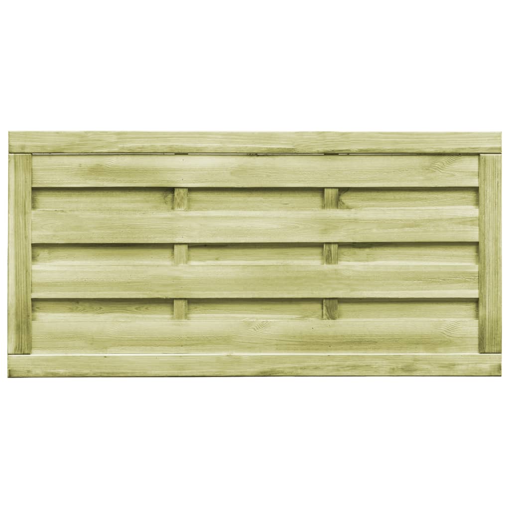 vidaXL Gartentore 2 Stk. Imprägniertes Kiefernholz 150x75 cm Grün