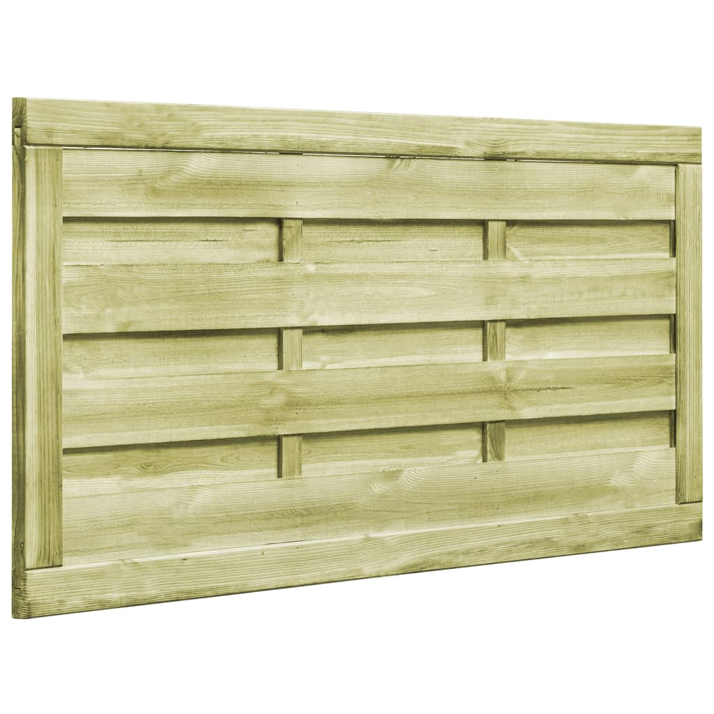 vidaXL Gartentore 2 Stk. Imprägniertes Kiefernholz 150x75 cm Grün