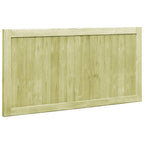 vidaXL Gartentore 2 Stk. Kiefernholz Imprägniert 300x75 cm