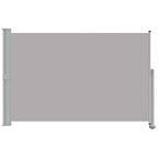 vidaXL Einziehbare Seitenmarkise 160x300 cm Grau