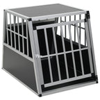 vidaXL Hundetransportbox mit Einzeltür 65 x 91 x 69,5 cm