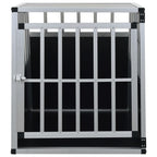 vidaXL Hundetransportbox mit Einzeltür 65 x 91 x 69,5 cm
