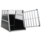 vidaXL Hundetransportbox mit Einzeltür 65 x 91 x 69,5 cm