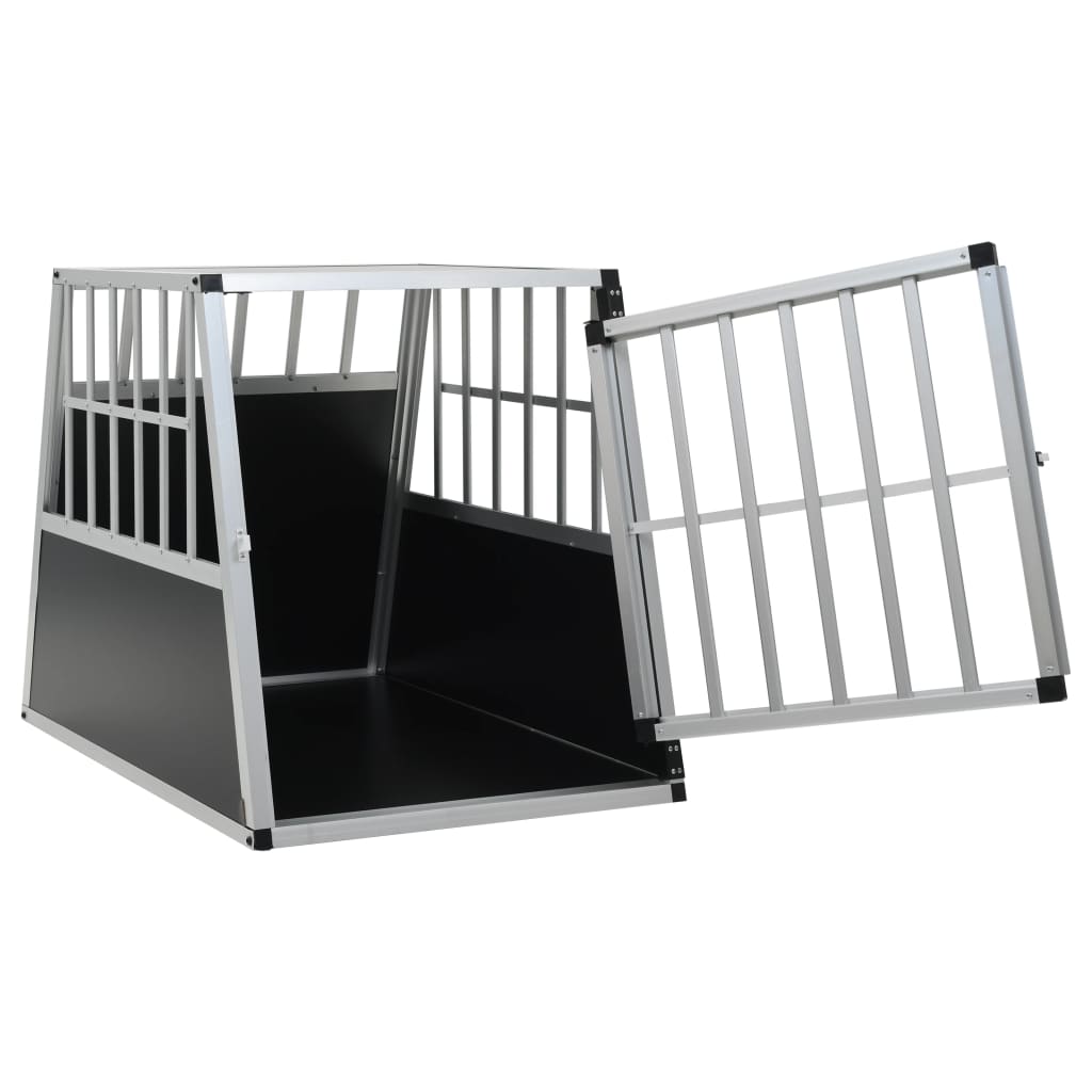 vidaXL Hundetransportbox mit Einzeltür 65 x 91 x 69,5 cm