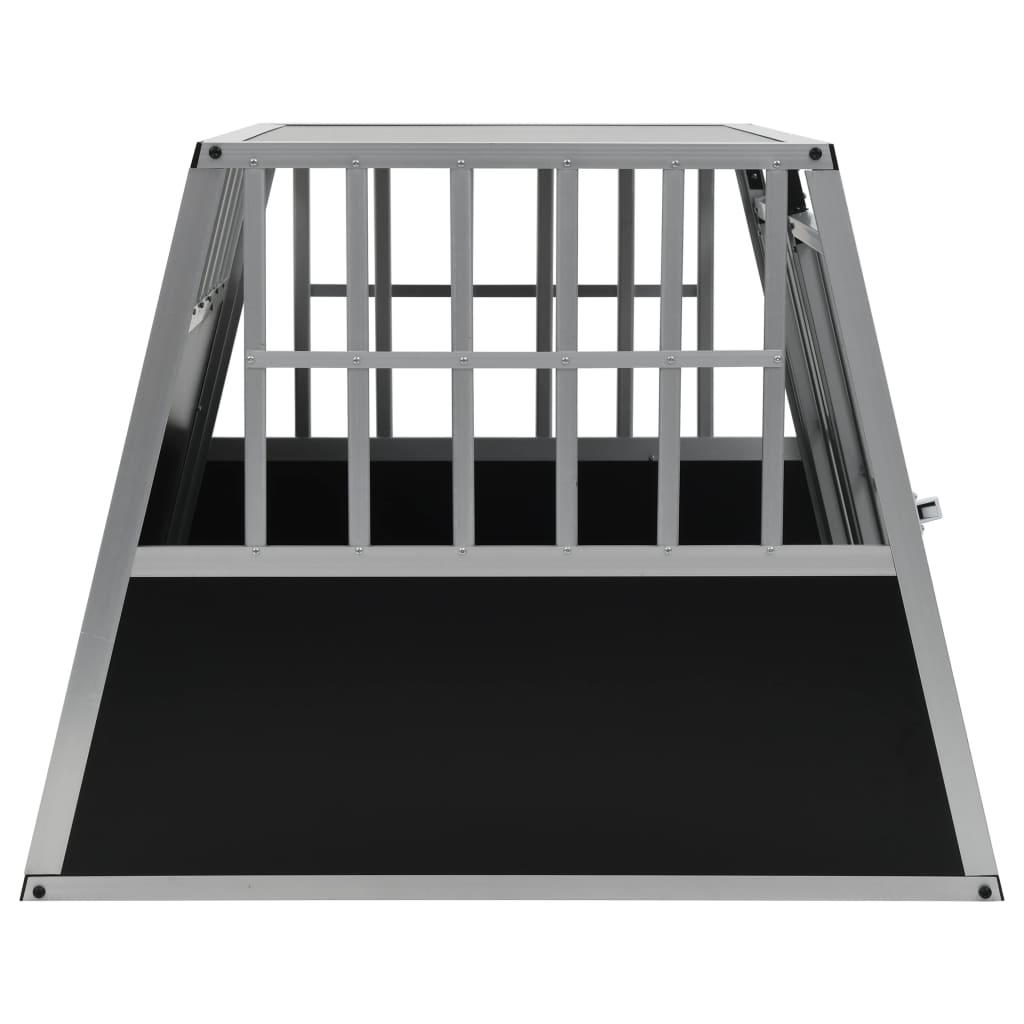 vidaXL Hundetransportbox mit Doppeltür 94 x 88 x 69 cm