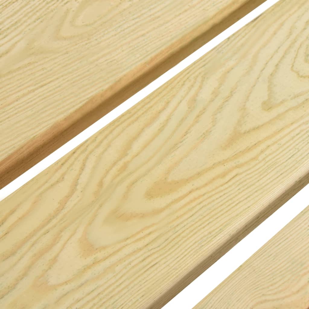 vidaXL Gartenbank 140 cm Imprägniertes Kiefernholz