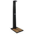 vidaXL Gartendusche Poly Rattan WPC