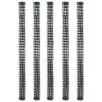 vidaXL Maschendraht 5 Stk. HDPE 1 x 1,2 m Grün