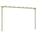 vidaXL Garten-Pergola Kiefernholz Imprägniert 360x200x60 cm