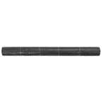 vidaXL Unkrautfolie PP 1x50 m Schwarz