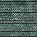 vidaXL Tennisblende HDPE 1,6x25 m Grün