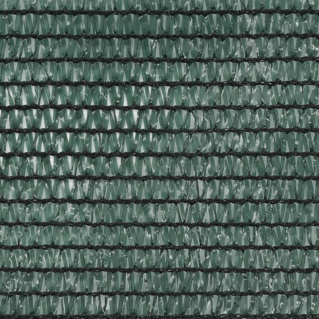 vidaXL Tennisblende HDPE 1,6x25 m Grün