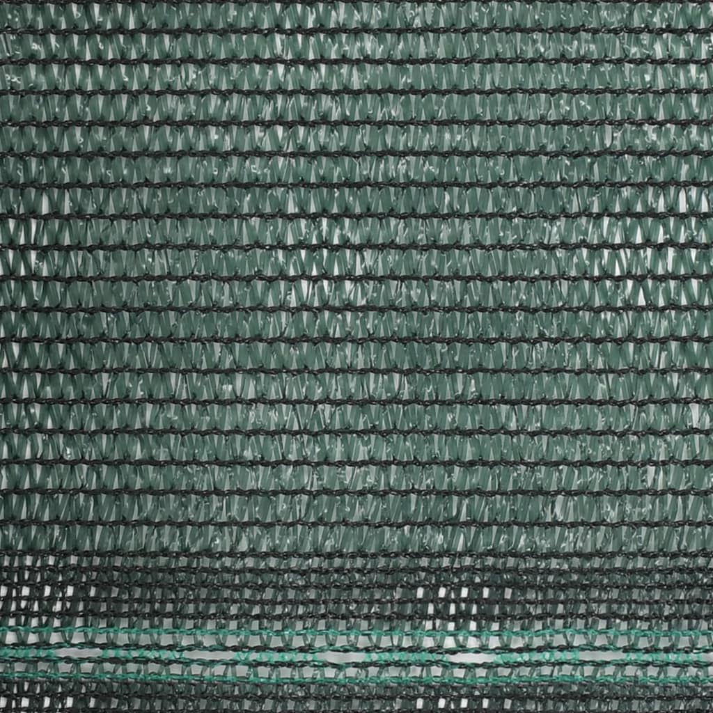 vidaXL Tennisblende HDPE 1,6x25 m Grün