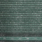 vidaXL Tennisblende HDPE 1,6x25 m Grün