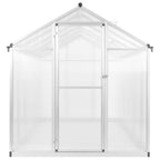 vidaXL Gewächshaus Aluminium 362x190x195 cm 13,41 m³