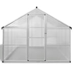 vidaXL Gewächshaus Aluminium 481x250x195 cm 23,44 m³