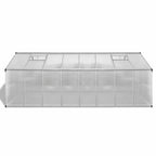 vidaXL Gewächshaus Aluminium 481x250x195 cm 23,44 m³