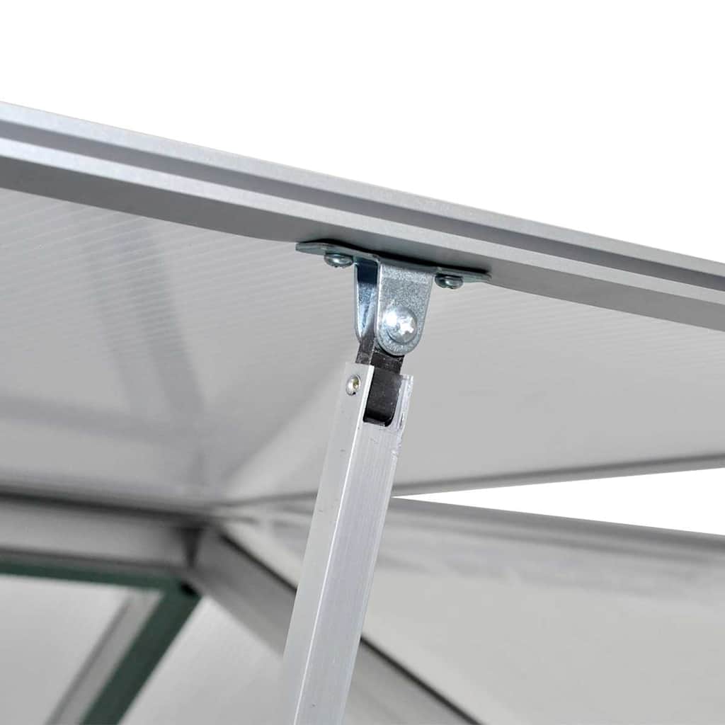 vidaXL Gewächshaus Aluminium 481x250x195 cm 23,44 m³