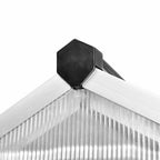 vidaXL Gewächshaus Aluminium 481x250x195 cm 23,44 m³