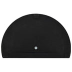 vidaXL Sonnenschirmfuß Halbrund 9 kg Schwarz Polyharz
