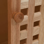 vidaXL Waschbeckenunterschrank Massivholz Walnuss 66x29x61 cm
