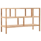 vidaXL Badregal Massivholz Walnuss 100x40x65 cm