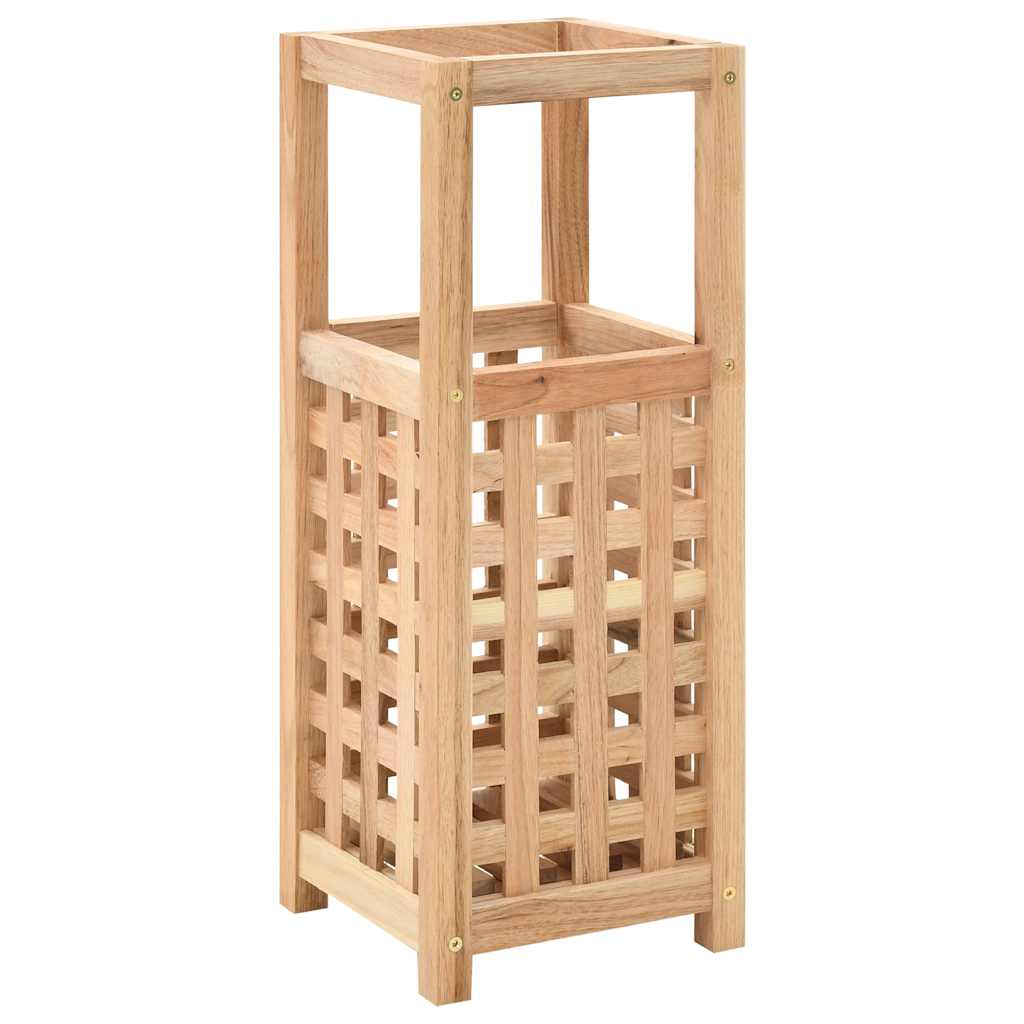 vidaXL Regenschirmständer Walnuss Massivholz 18x18x50 cm