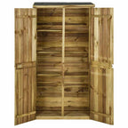 vidaXL Geräteschuppen Kiefernholz 85×48×177 cm