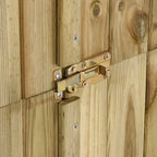 vidaXL Geräteschuppen Kiefernholz 85×48×177 cm