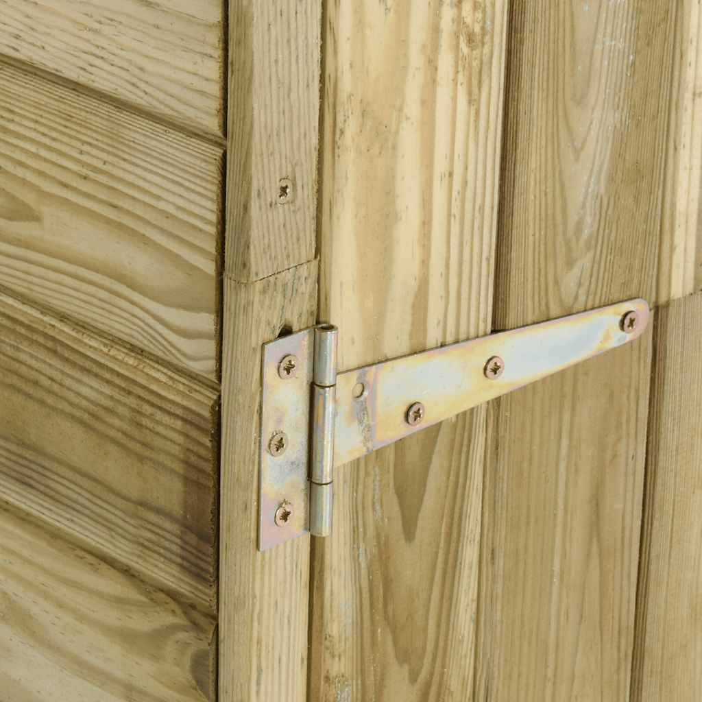 vidaXL Geräteschuppen Kiefernholz 85×48×177 cm