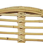 vidaXL Esszimmerstühle 6 Stk. Rattan Natur