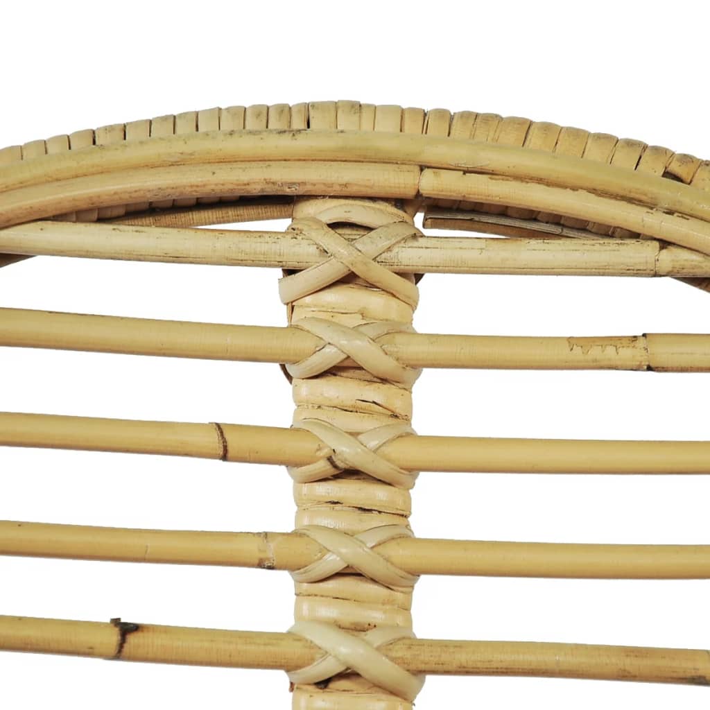vidaXL Esszimmerstühle 6 Stk. Rattan Natur