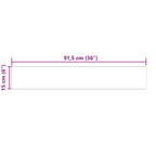 vidaXL Selbstklebende Bodenbelagsdiele Natur 32 pcs Grau 4,46 m² PVC
