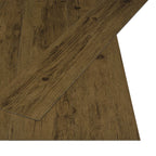 vidaXL Selbstklebende Bodenbelagsdiele 32 pcs Naturbraun 4,46 m² PVC