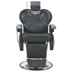 vidaXL Friseurstuhl Schwarz 72×68×98 cm Kunstleder