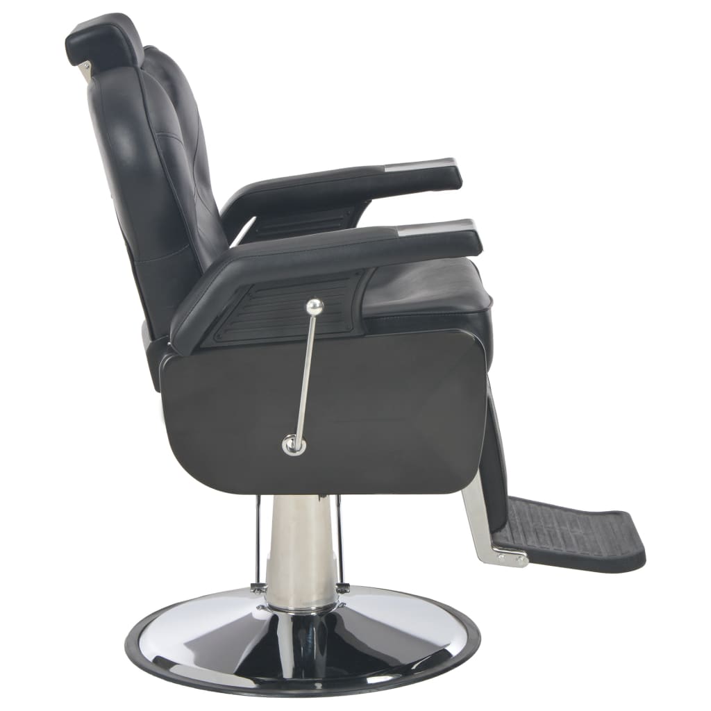 vidaXL Friseurstuhl Schwarz 72×68×98 cm Kunstleder