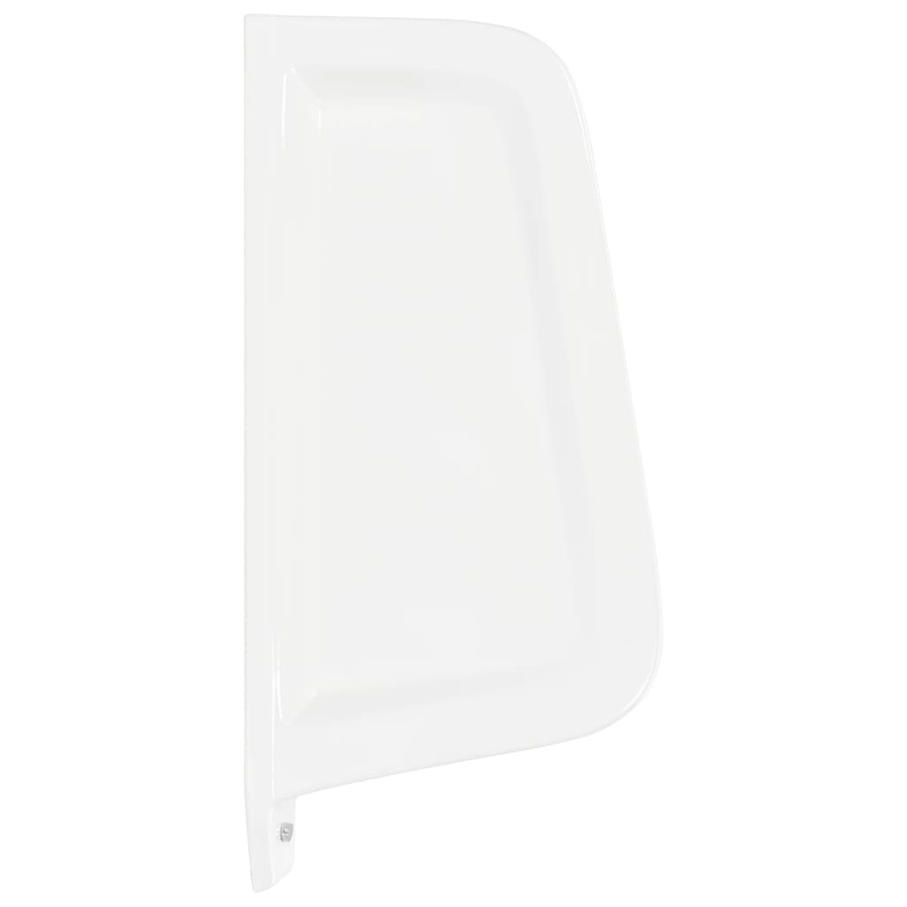 vidaXL Urinal Trennwand Wandmontage Keramik Weiß
